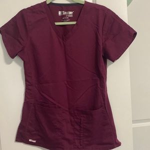 2 greys anatomy scrub tops